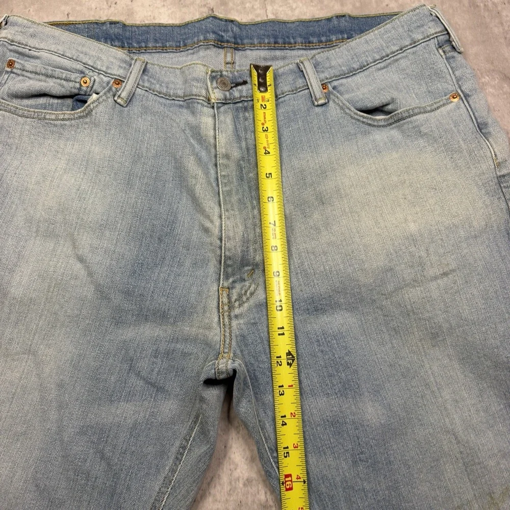 Levi’s 541 Athletic Taper Jeans Men’s 40x30 Light Wash Stretch Denim Blue Work